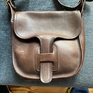 Coach Dark Brown Leather Bag